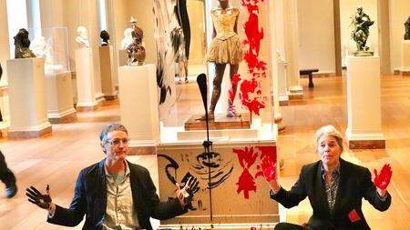 He defaced a Degas exhibit to raise climate awareness. How do we judge civil disobedience?