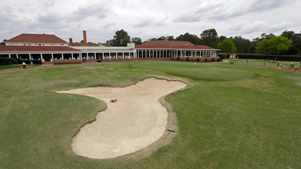 When it comes to Pinehurst golf courses, No. 2, shown here in this 2014 file photo, is always the big star. But that legendary course will share the stage with No. 4 this week.