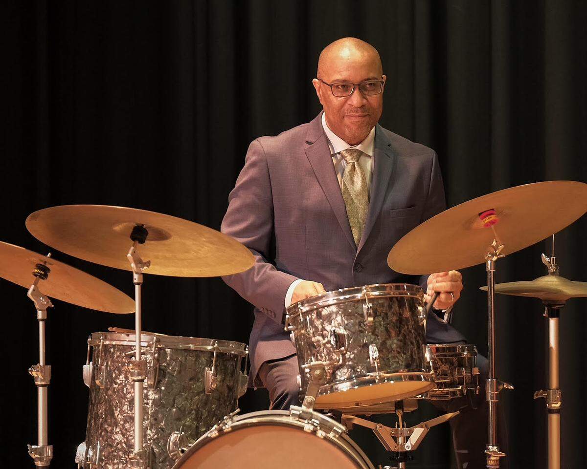 Professor Thomas Taylor has been teaching percussion and music at North Carolina Central University for 26 years.