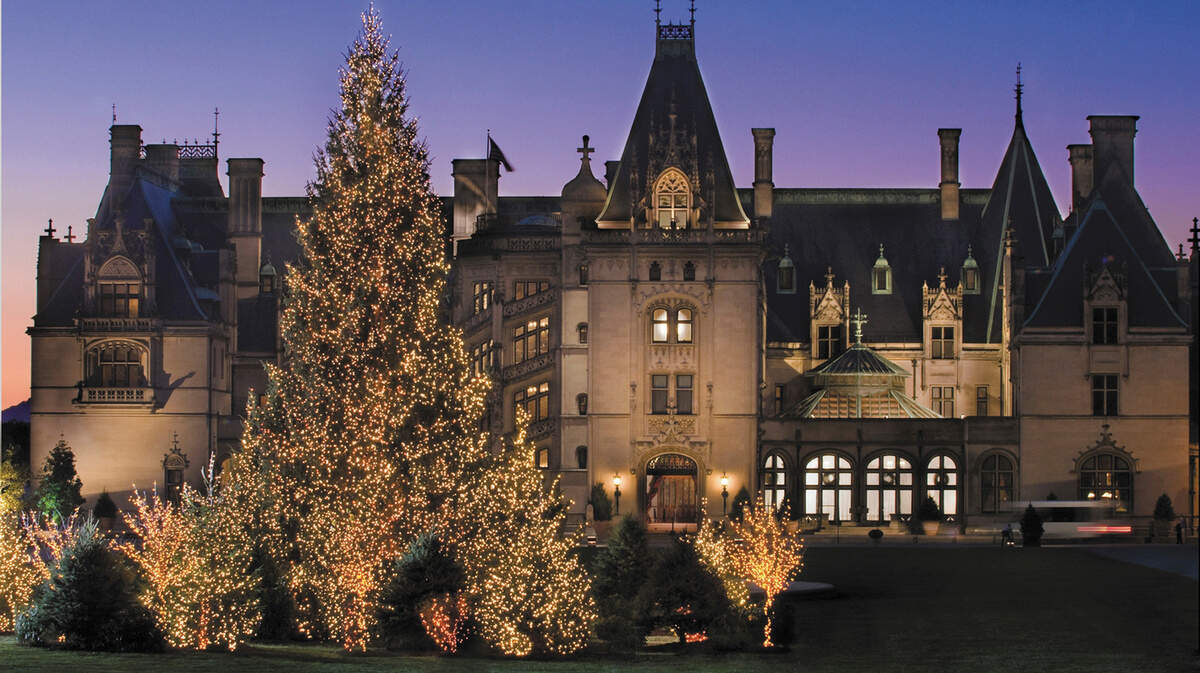 Spring and Christmas are the peak visiting times at The Biltmore Estate, a remarkable French Renaissance castle built by George Vanderbilt in 1890 in Asheville. 