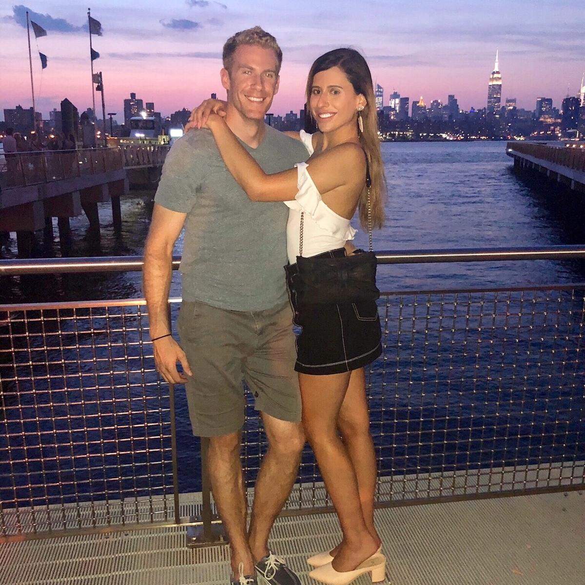 CBS17 reporter Kelly Kennedy, right, and her boyfriend, Shaun Krall. Krall is a Navy diver stationed in Norfolk, Va.
