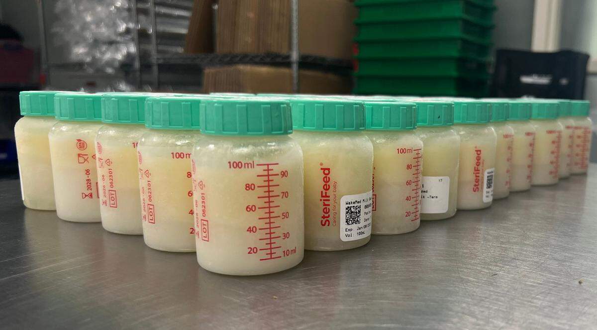 Each year, the Mother’s Milk Bank inside of WakeMed Cary Hospital dispenses about 250,000 donated breast milk to NICUs throughout the state and southeast region.