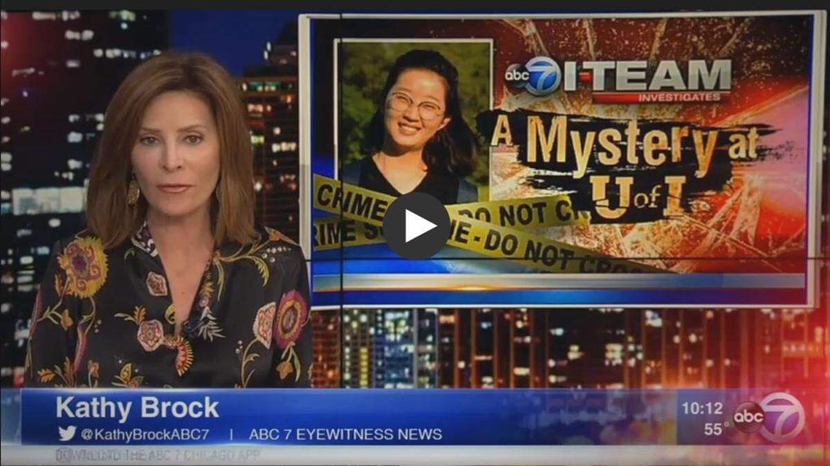 The ABC’s “20/20” looks at the 2017 murder of University of Illinois college student Yingying Zhang at the hands of Brendt Christensen.