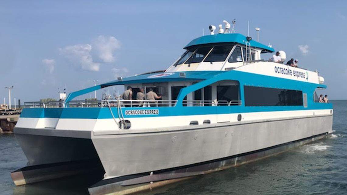 The Ocracoke Express will begin shuttling passengers between Hatteras and Ocracoke islands on May 17. The ferry is owned and operated by the N.C. Department of Transportation.