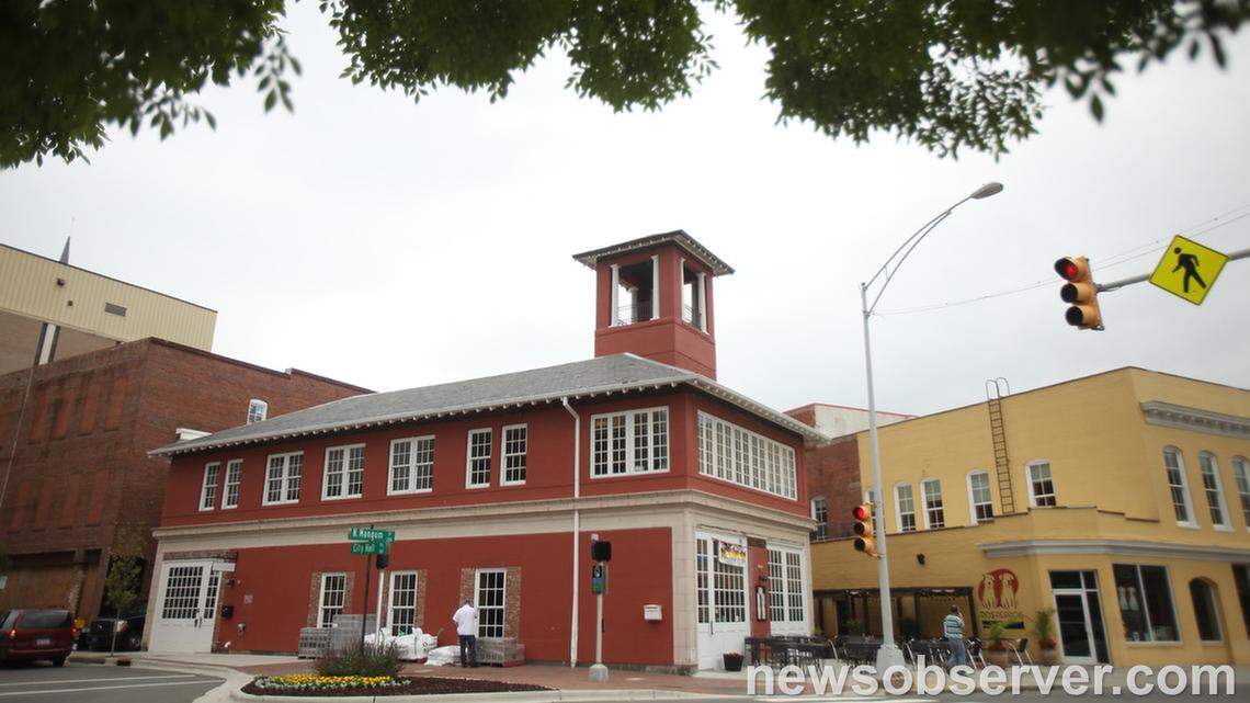 Pompieri Pizza is located in a historic fire station in Durham and serves wood-fired pizza.