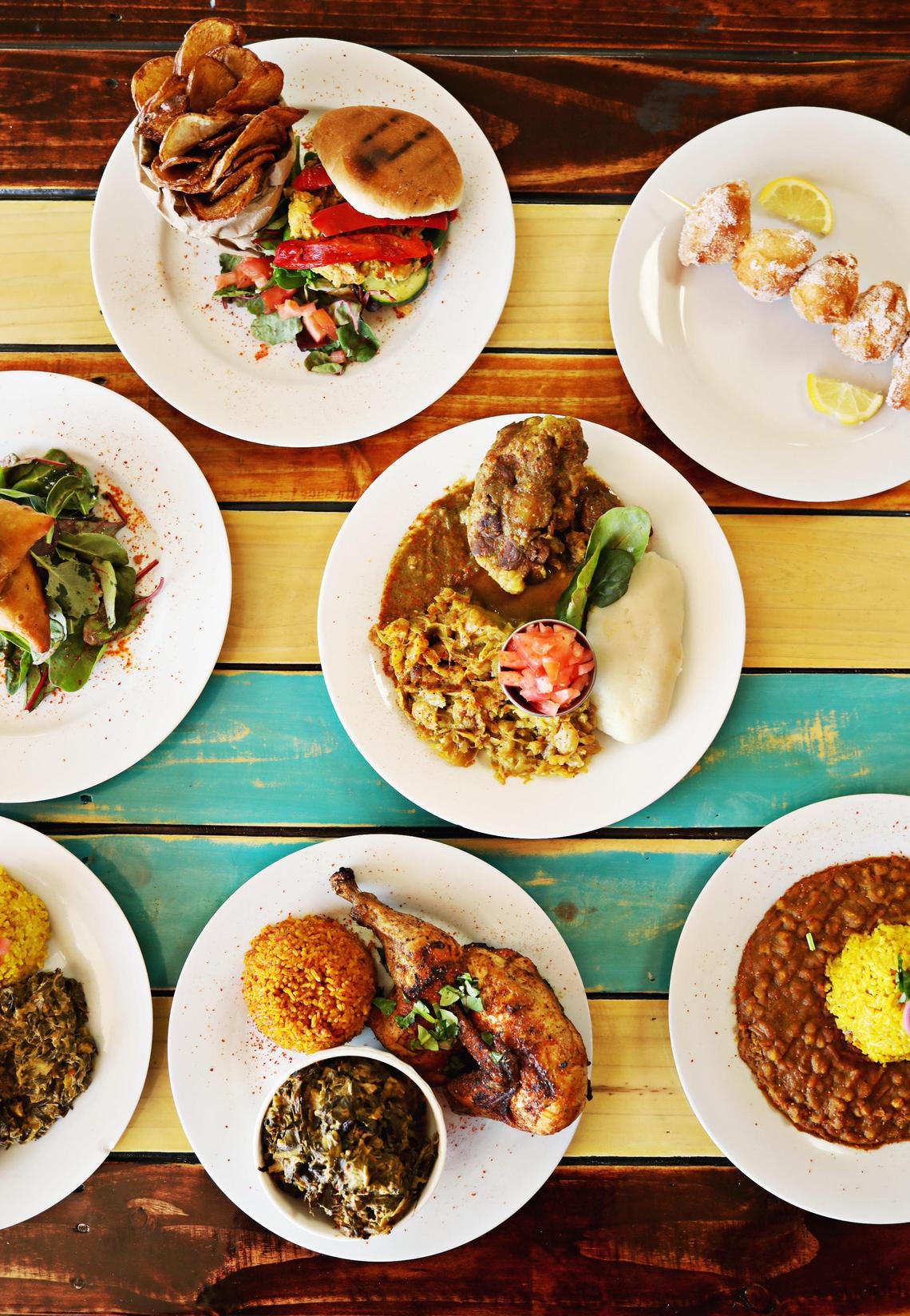 The Zimbabwean cuisine at Zweli’s in Durham is scratch-cooked by Zimbabwe native Zweli Williams and her small staff in an open kitchen.