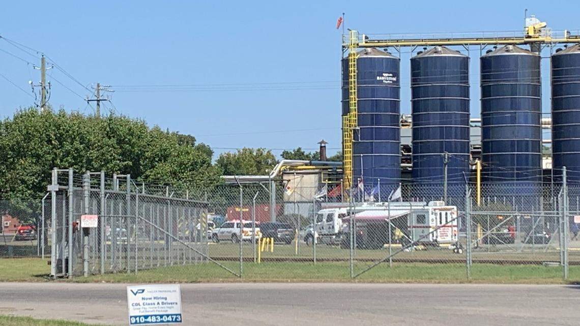 Two employees at Valley Proteins in Faytteville, N.C, were found dead at work Sunday, according to the Cumberland County Sheriff’s Office.