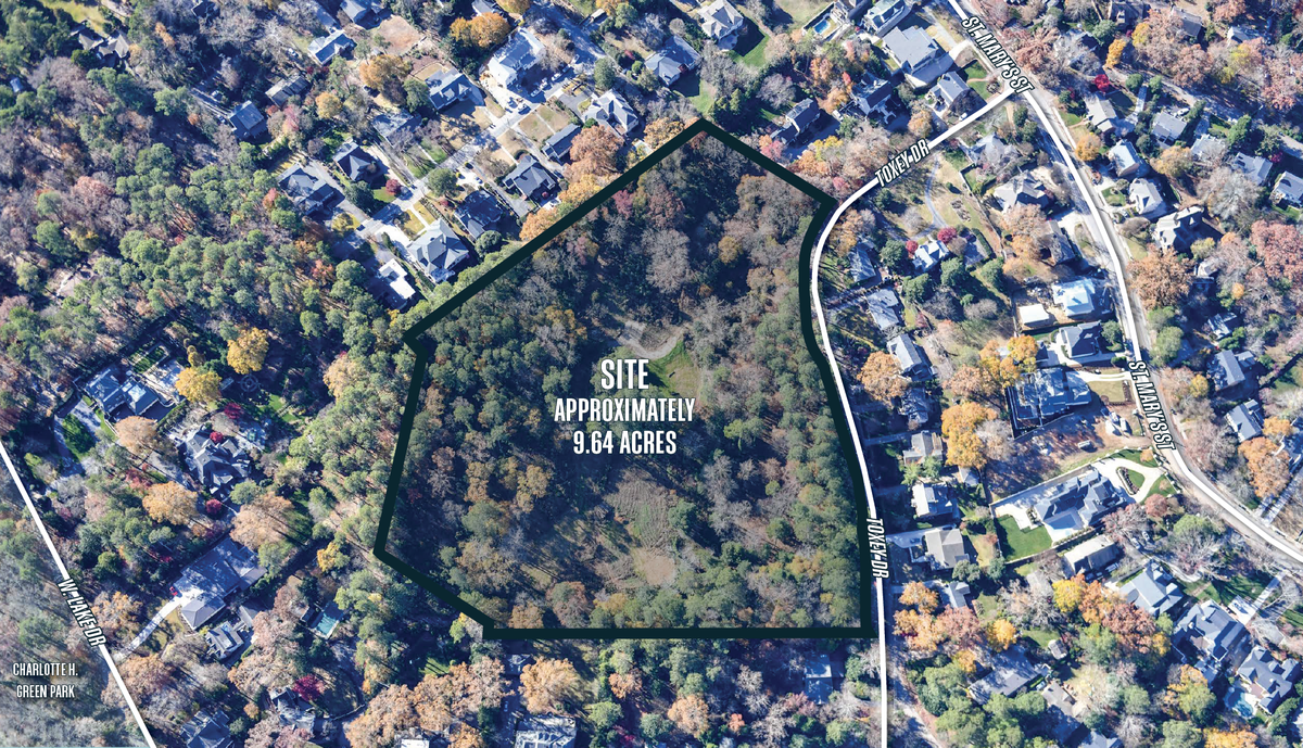 One of the last remaining tracts of undeveloped inside Raleigh’s beltline has been scooped up by a luxury real estate developer.