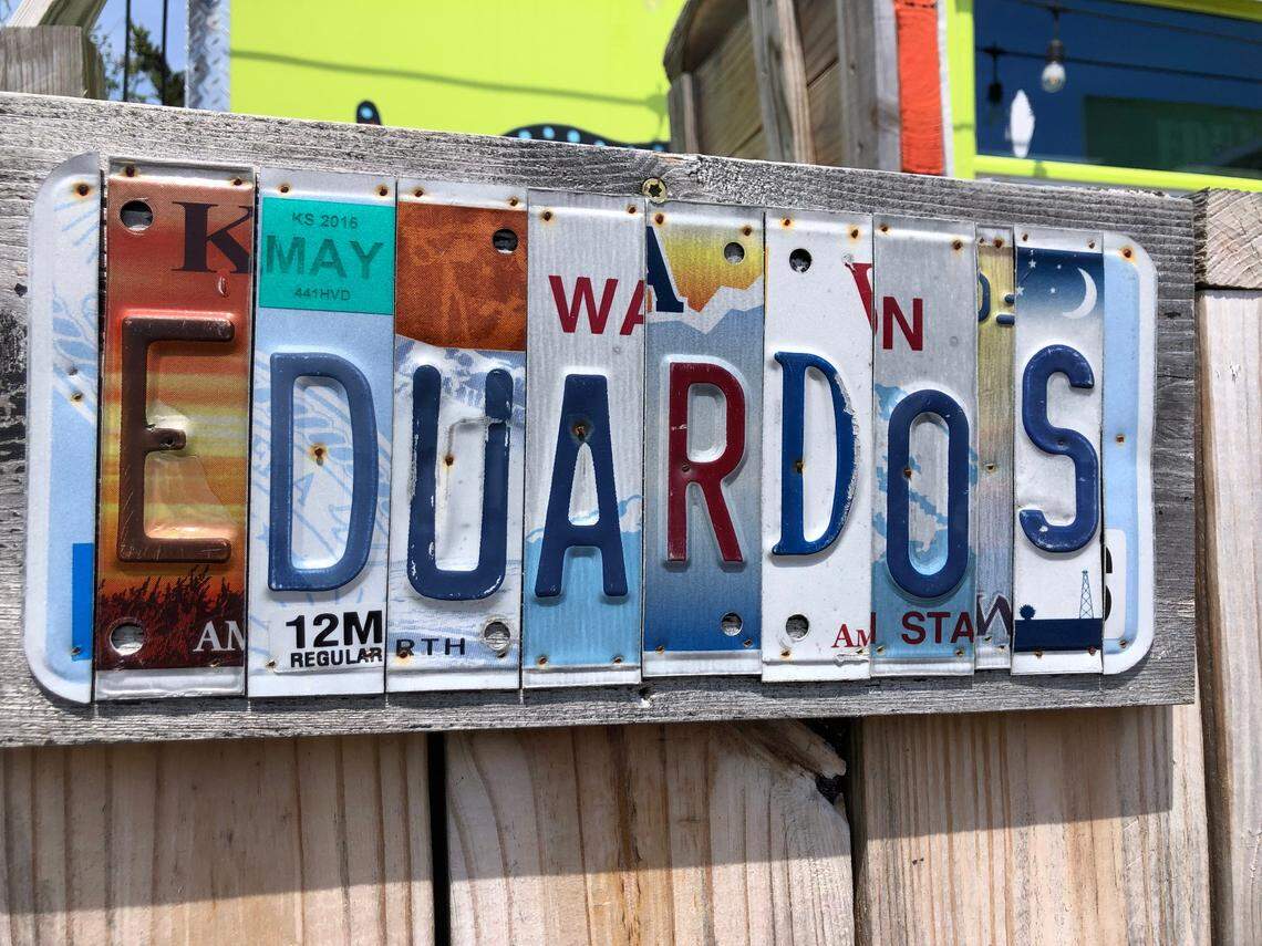Eduardo’s Taco Stand is a popular lunch spot on Ocracoke.