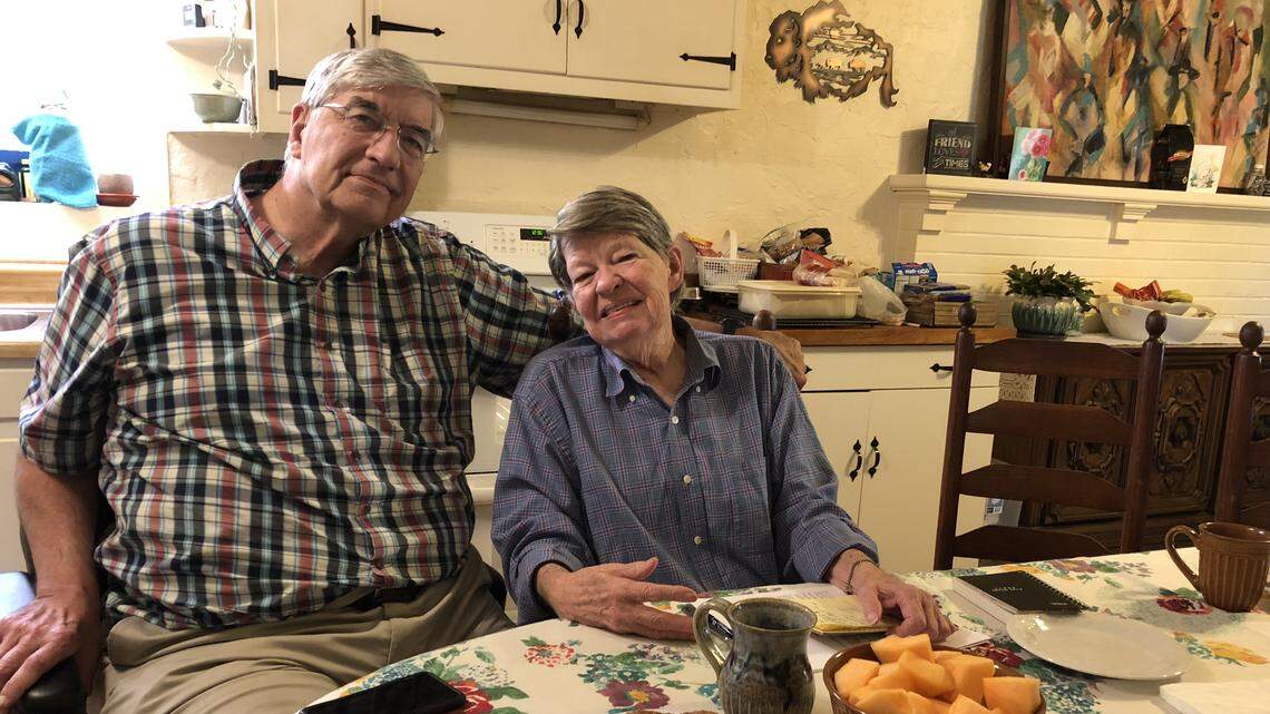 Retirees deliver meals and visit with some of the county’s oldest residents
