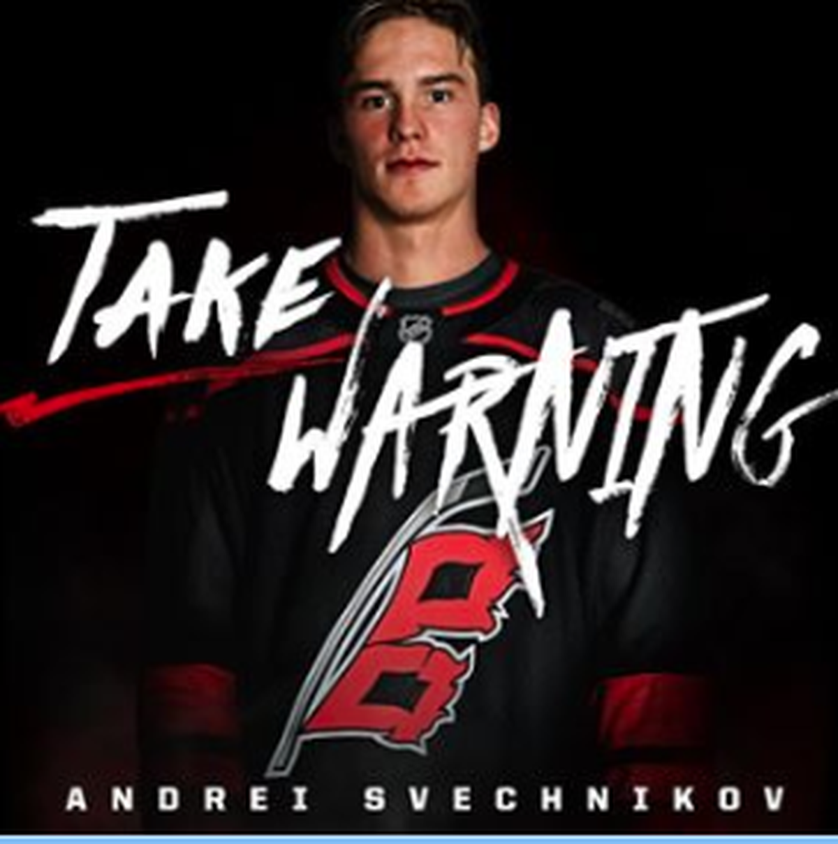 The Carolina Hurricanes have a new marketing slogan and a new star, 2018 first-round draft pick Andrei Svechnikov, to promote in marketing.