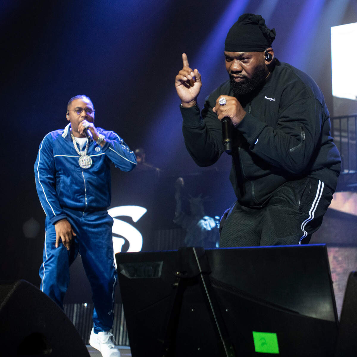 Wu-Tang Clan and Nas bring their NY State of Mind Tour to Raleigh, N.C.’s Coastal Credit Union Music Park at Walnut Creek, Saturday, Sept. 17, 2022.