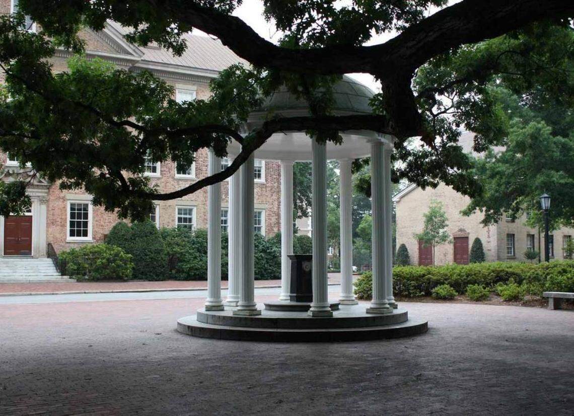 The Old Well on the UNC-Chapel Hill campus.