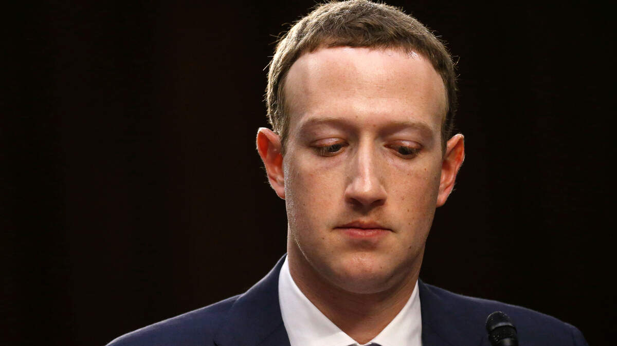 Facebook CEO Mark Zuckerberg listens while testifying before a joint Senate Judiciary and Commerce Committees hearing regarding the company’s use and protection of user data, on Capitol Hill in Washington, U.S., April 10, 2018.