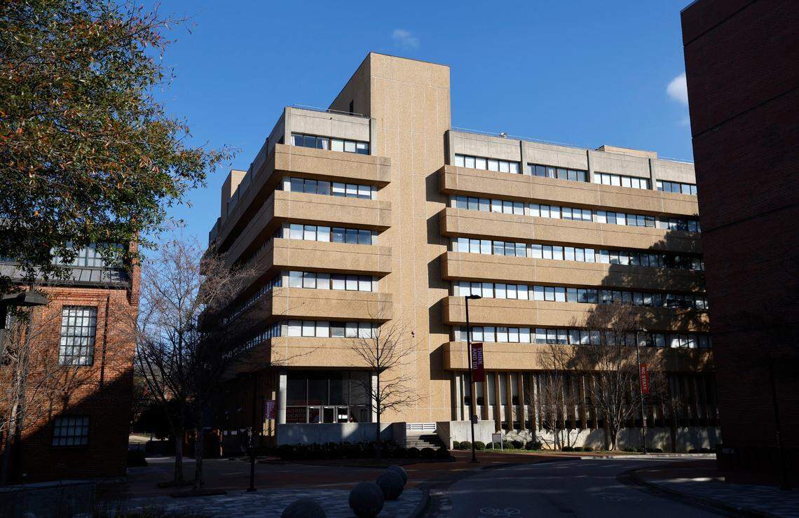 Poe Hall at N.C. State University in Raleigh, N.C., photographed Thursday, Jan. 4, 2024.