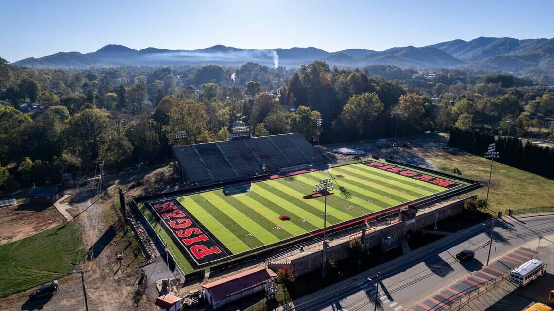 In one Western NC town, high school football and a stadium represent recovery, resolve