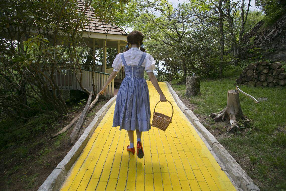 The Land of Oz amusement park in Beech Mountain is spotlighted in an exhibit at the town’s museum.
