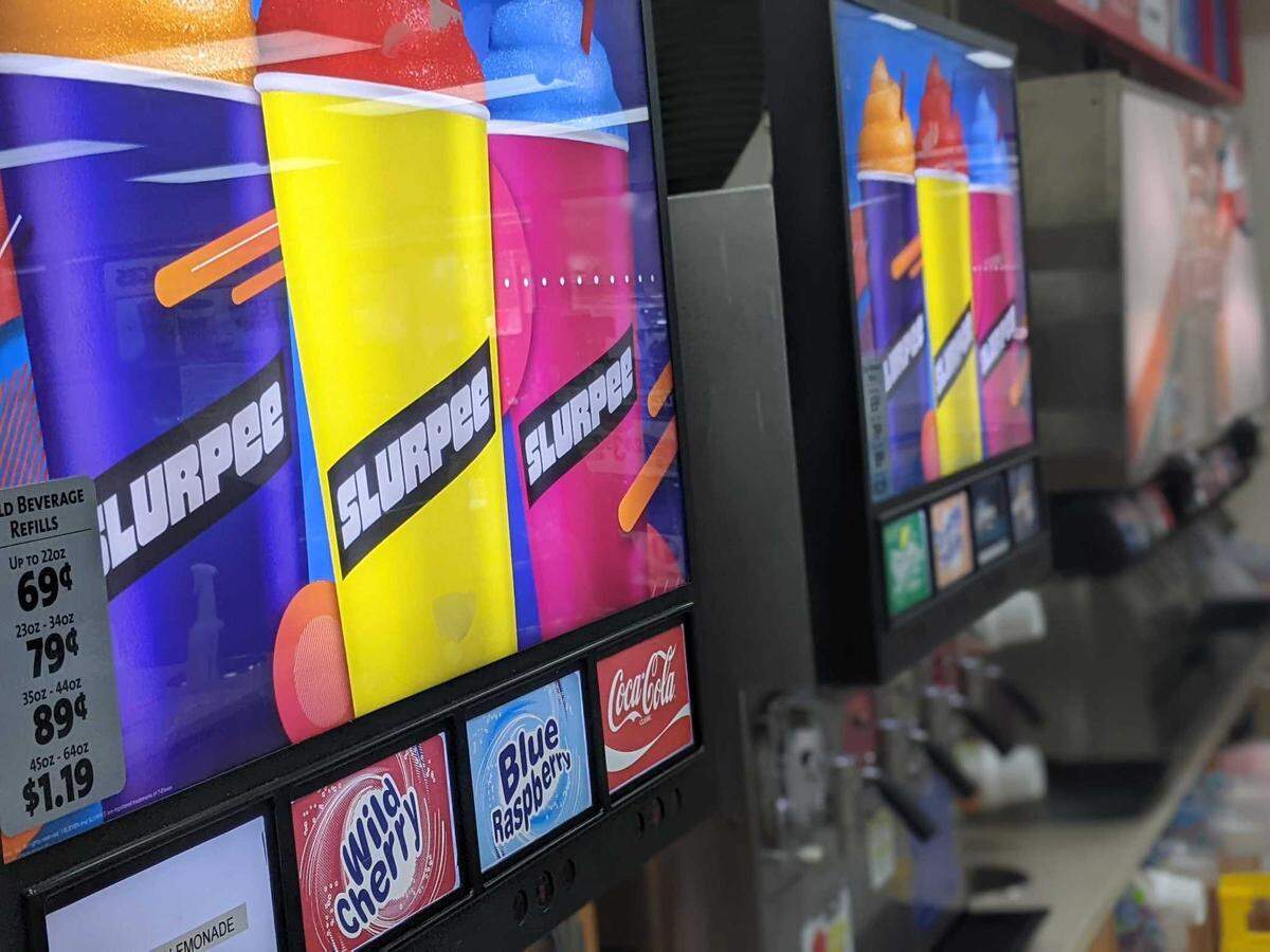 Slurpee devotees can already grab the summer staple. Speedway’s South Miami Blvd. location in Durham recently installed two Slurpee machines.