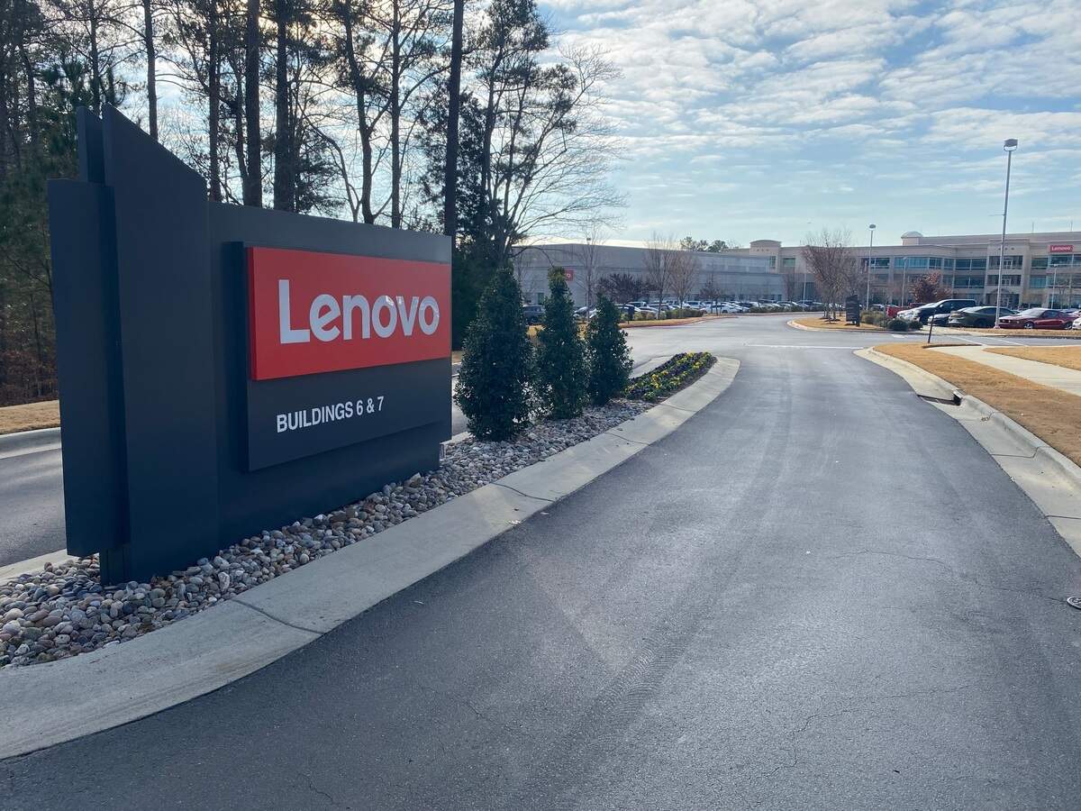 Lenovo’s North American headquarters is located in Morrisville.