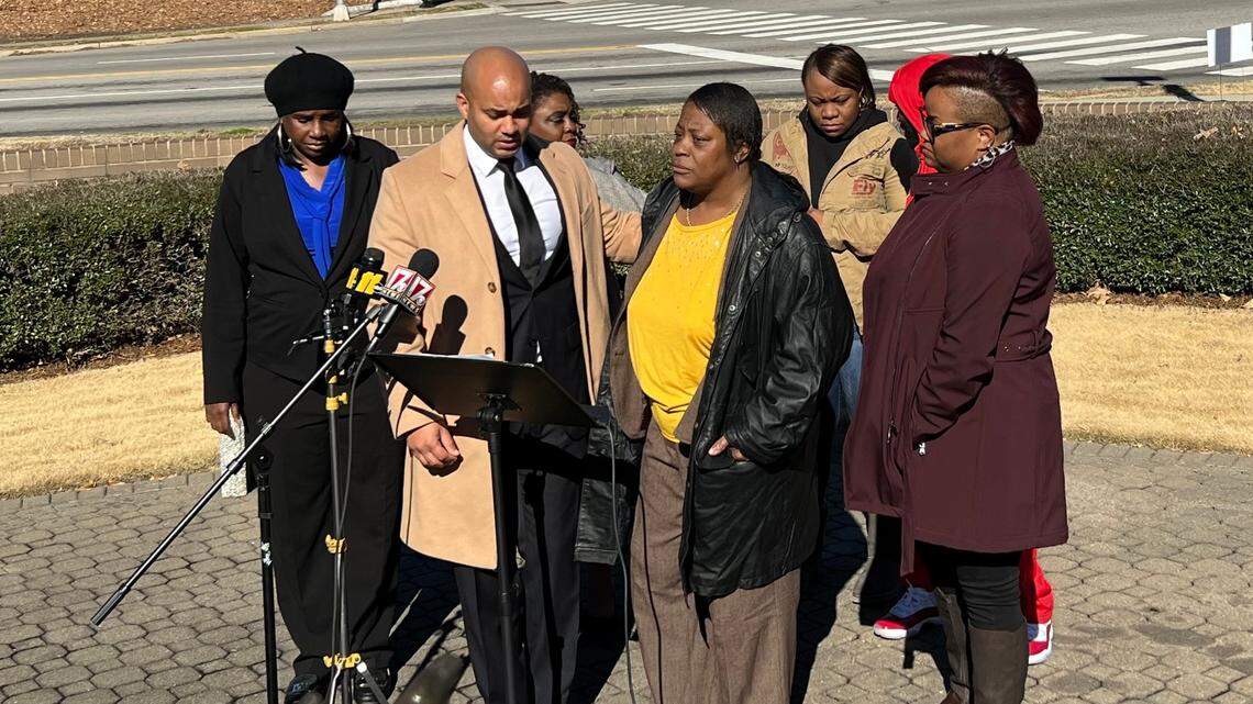 Man who died after tasing was victim of ‘Jim Crow policing,’ family, supporters say