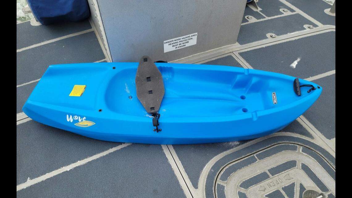 An empty kayak found adrift off a North Carolina barrier island has created a mystery the U.S. Coast Guard is trying to solve.