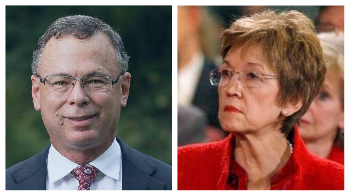 E.C. Sykes and Elaine Marshall