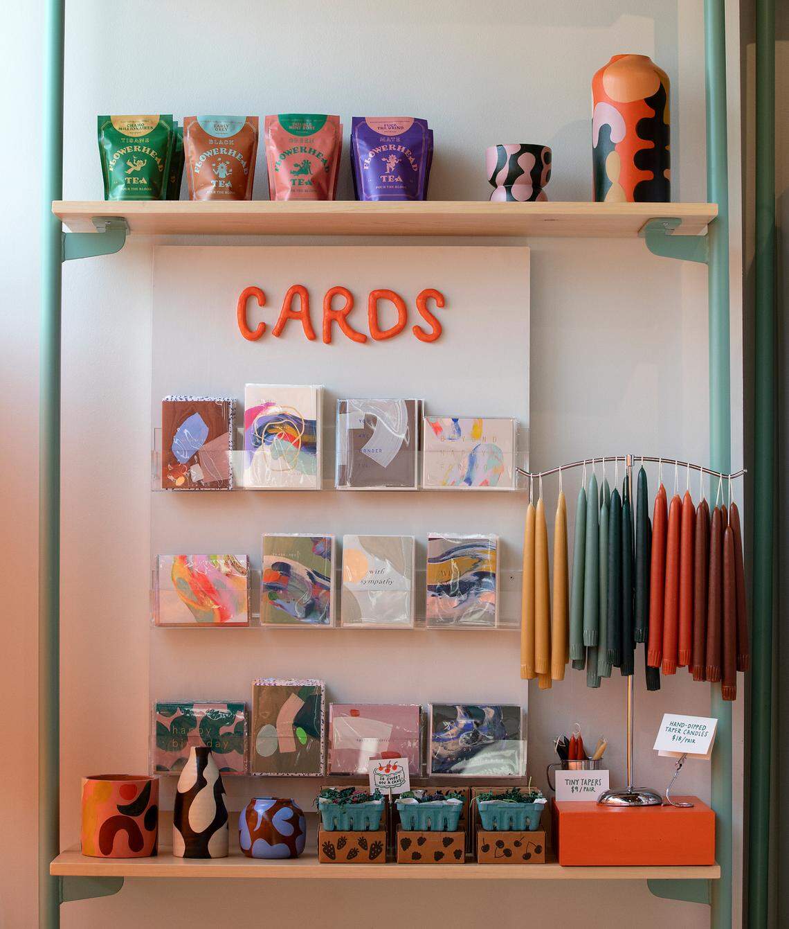 The retail market is pictured at Redstart Takeaway on Wednesday, Aug. 28, 2024, in Durham, N.C.