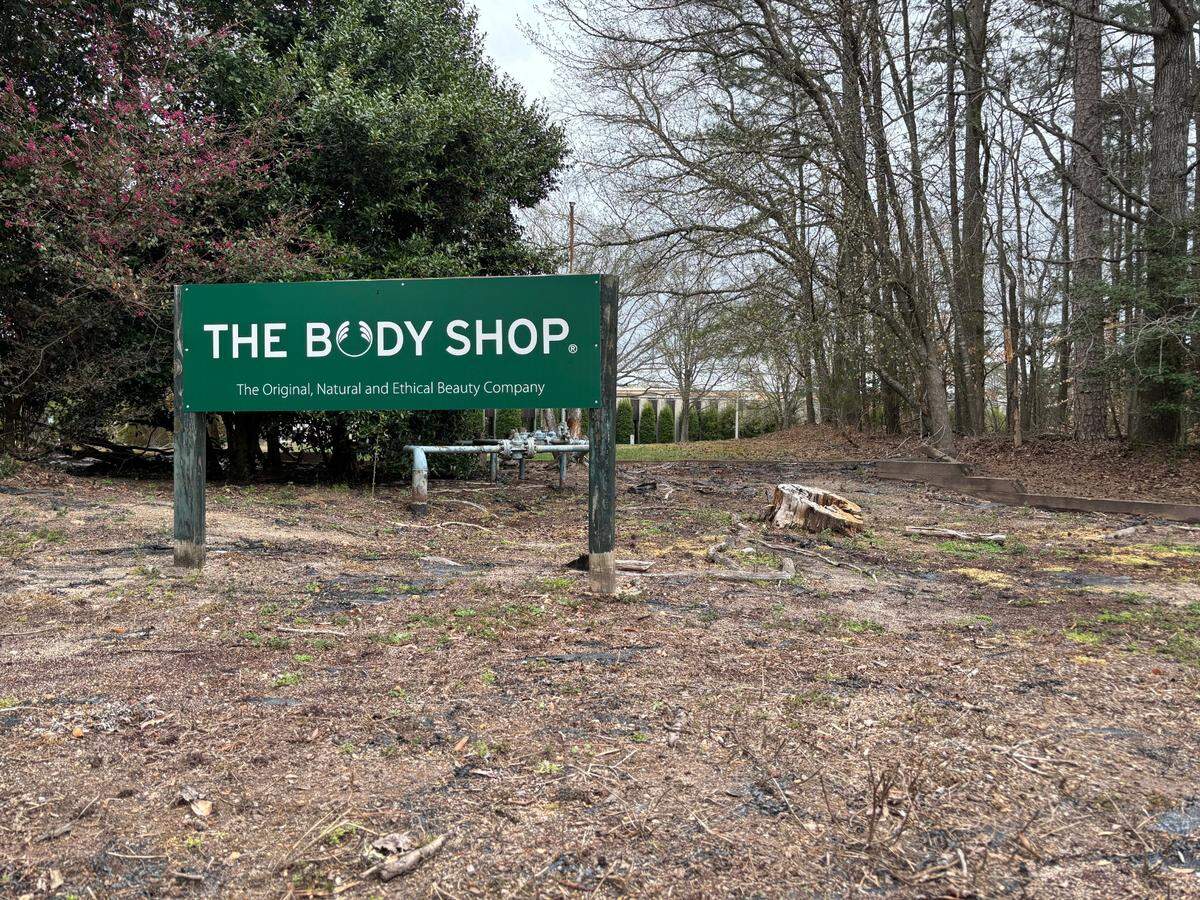 The Body Shop distribution center in Wake Forest, North Carolina.