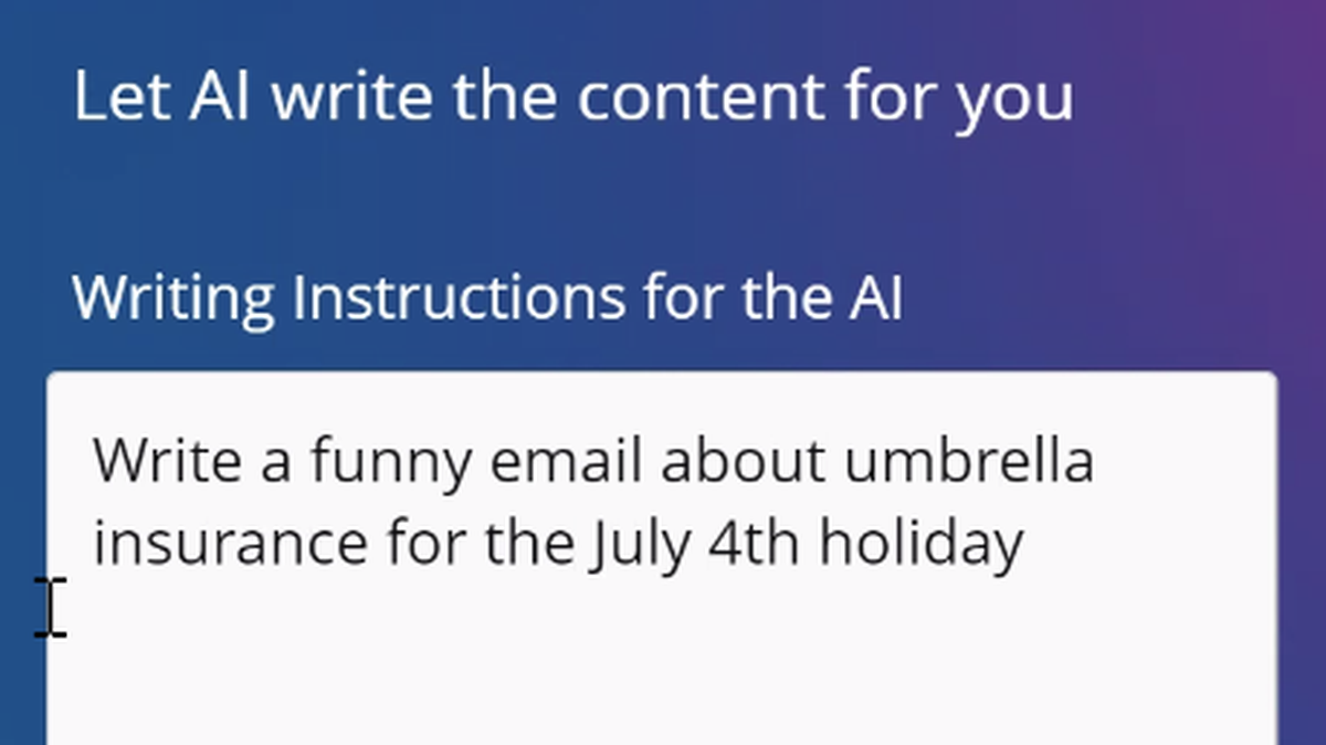 The new AI platform offered by the Raleigh software firm Levitate can handle prompts serious and silly.