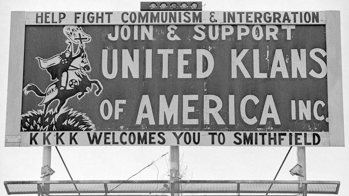 What’s the history of Ku Klux Klan billboards near Smithfield? CuriousNC finds out.
