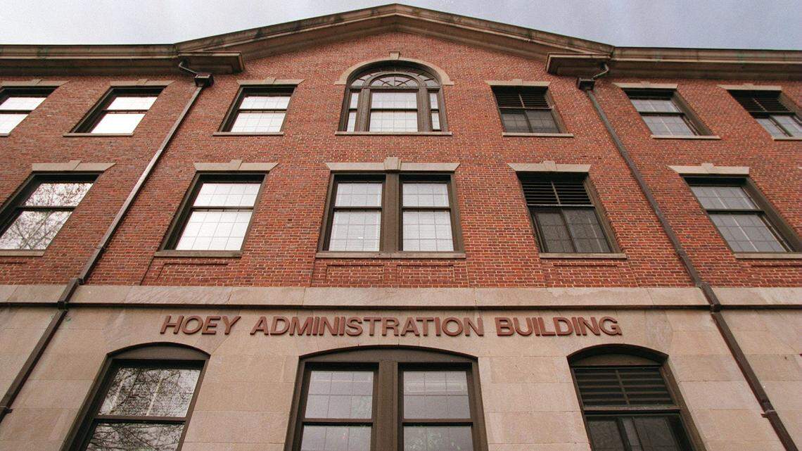 The Hoey Administration Building at N.C. Central University.