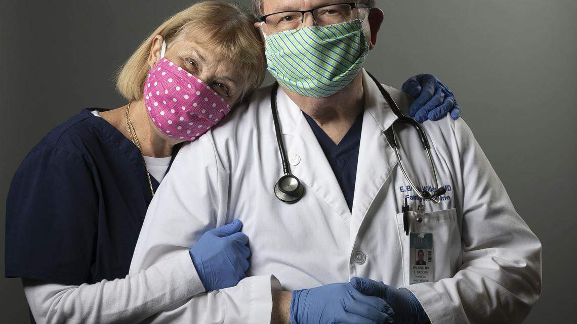 They’ve practiced medicine together for decades. Facing COVID-19, they won’t back down.