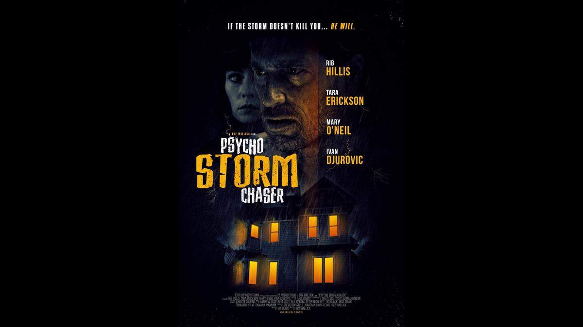 “Psycho Storm Chaser” on Lifetime stars Tara Erickson and Rib Hillis.