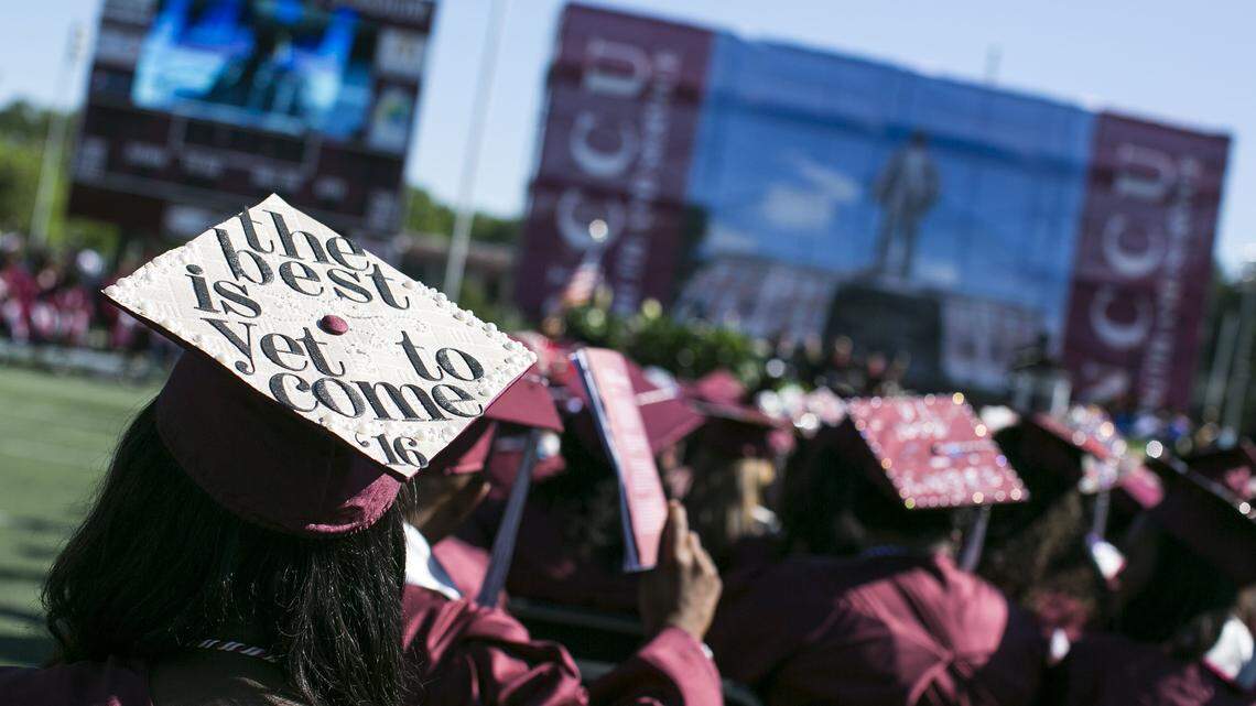 NC Central University commencement in 2016.