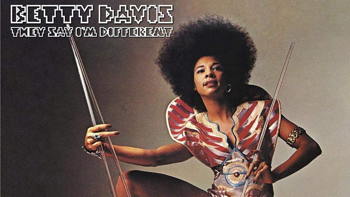 The album cover for the 1974 release of “They Say I’m Different” by Betty Davis.