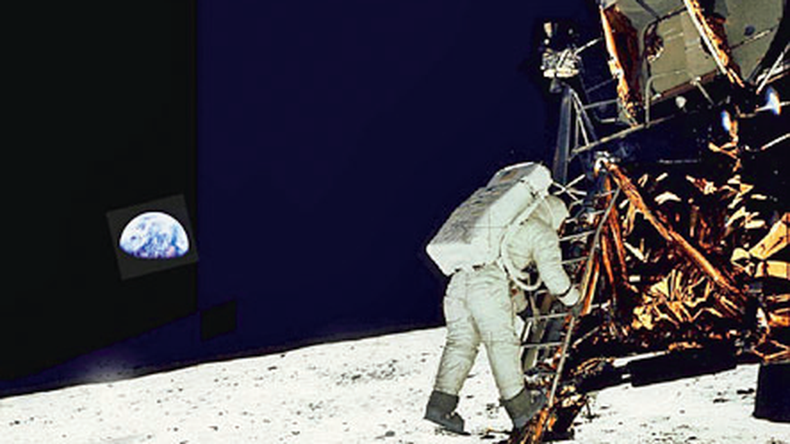 It’s one of the most famous quotes of all time. “That’s one small step for man, one giant leap for mankind,” were the first words NASA astronaut Neil Armstrong uttered when he set foot on the moon at 02.56 GMT on July 21 1969. (NASA photo)