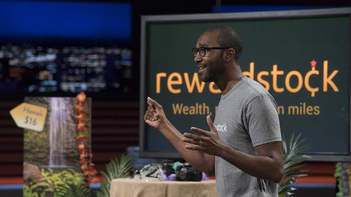 On ABC’s “Shark Tank,” Raleigh entrepreneur Jon Hayes pitches RewardStock, an automated travel service that will use your credit card reward points to help you plan your next vacation at a fraction of the cost.  Hayes sold the company in 2020 to financial information giant Experian.