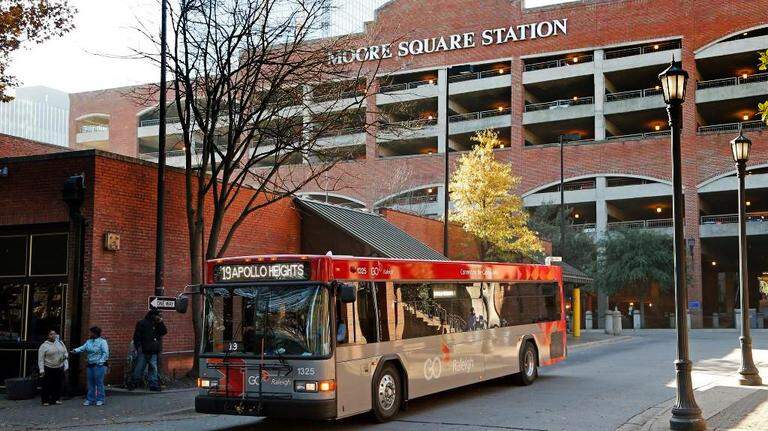 Empty buses: R-Line, Raleigh’s downtown shuttle, suspended for lack of riders