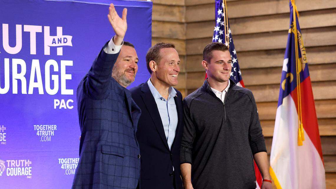Campaigning for NC’s Budd and Hines, Ted Cruz vows GOP will ‘stop crazy spending’