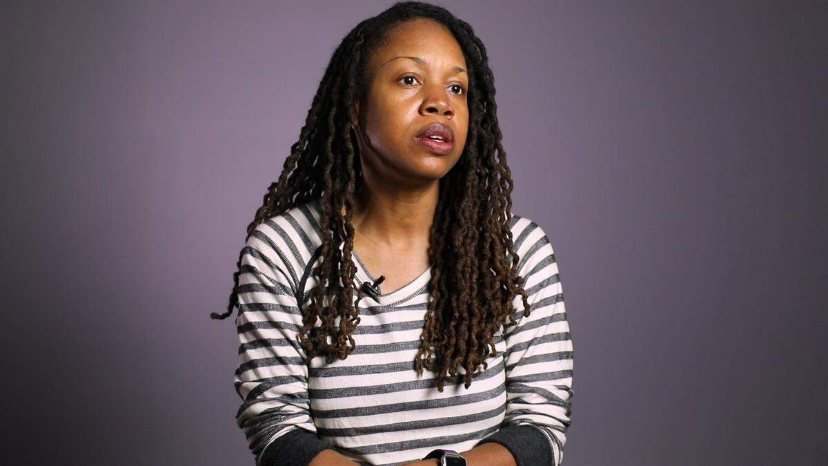 Natalie Bullock Brown talks about Dr. Martin Luther King's legacy and how much farther we as a society still have to go on the 50th anniversary of King's death, April 4, 2018.