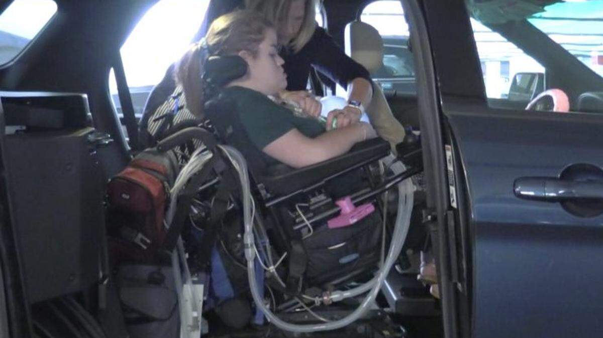 Megan Crowley, in her 20s now, lives with Pompe disease.