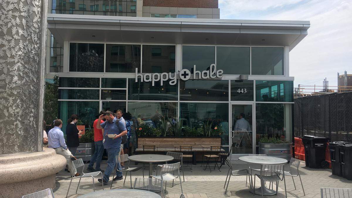 The Happy + Hale on Fayetteville Street in Raleigh. On Wednesday, the small chain will open its fourth location, in Raleigh's North Hills.