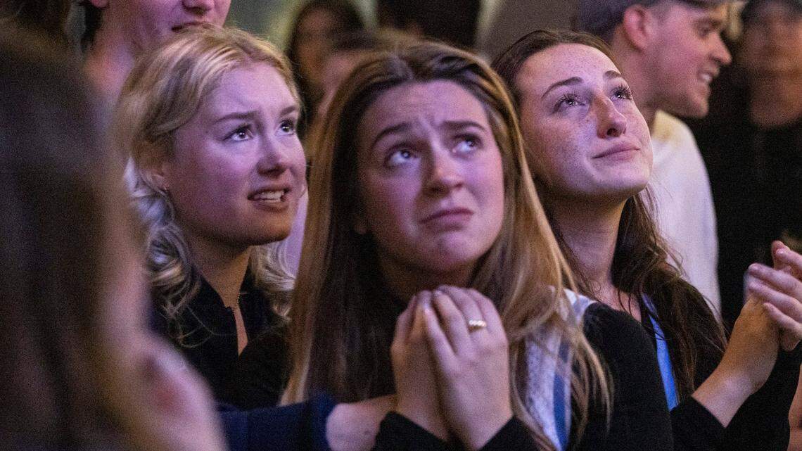 In Chapel Hill, fans’ jubilation quickly turns to heartbreak as victory escapes UNC