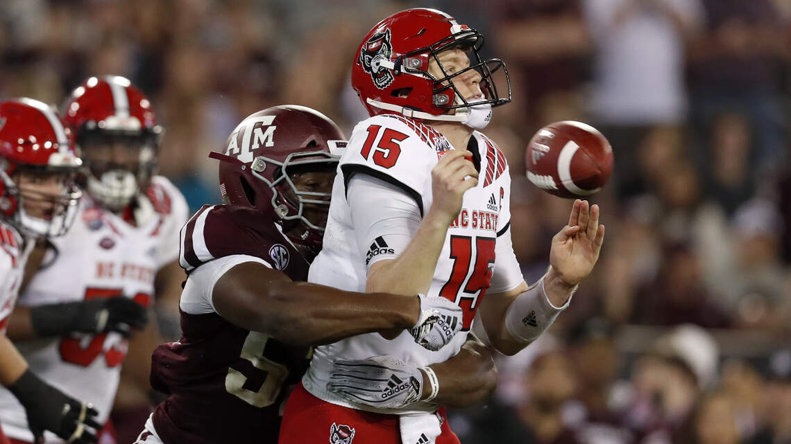 This isn’t how NC State wanted this season to end. Texas A&M blows out Pack in Gator Bowl.