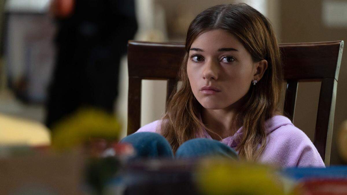 Katie Douglas as Kara Robinson in the Lifetime movie “The Girl Who Escaped: The Kara Robinson Story.”