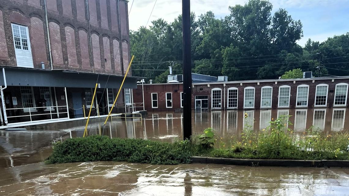 Community steps up for flooded Hillsborough school, salon and home for the arts