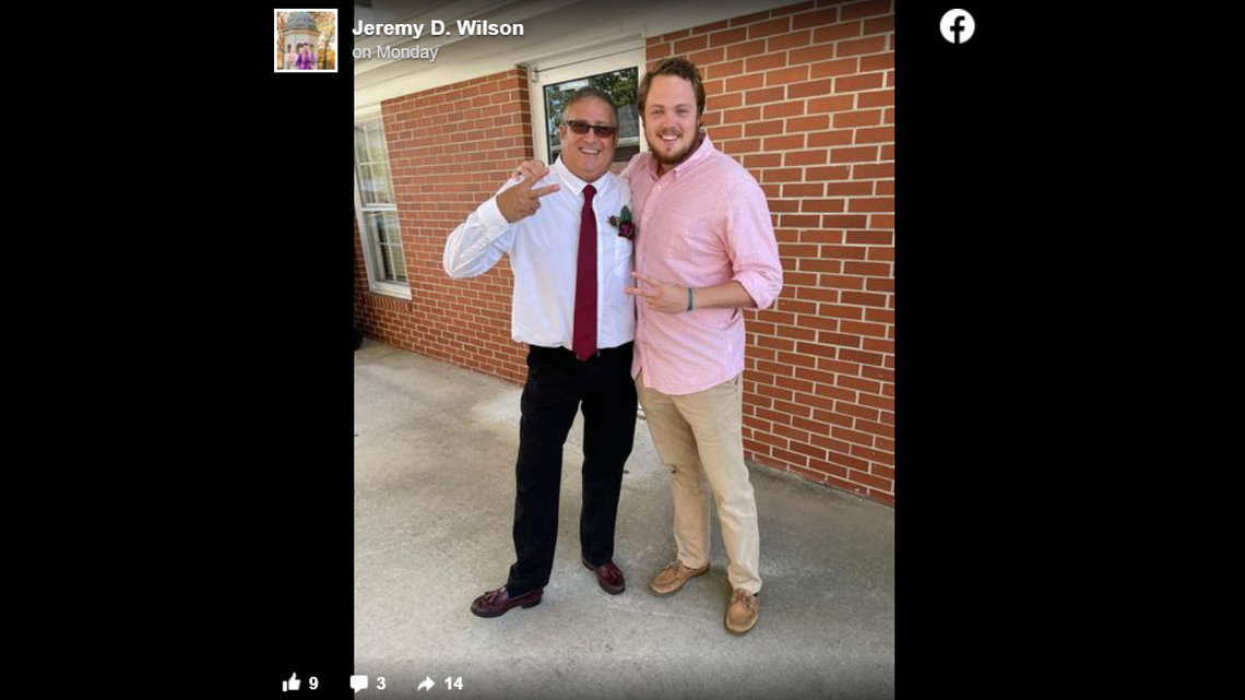 Bobby Wilson, 61, was found dead in a wooded area near his home after he vanished over the weekend, North Carolina police say.