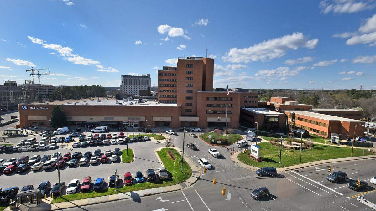 The Durham Veterans Administration hospital facility in Durham.