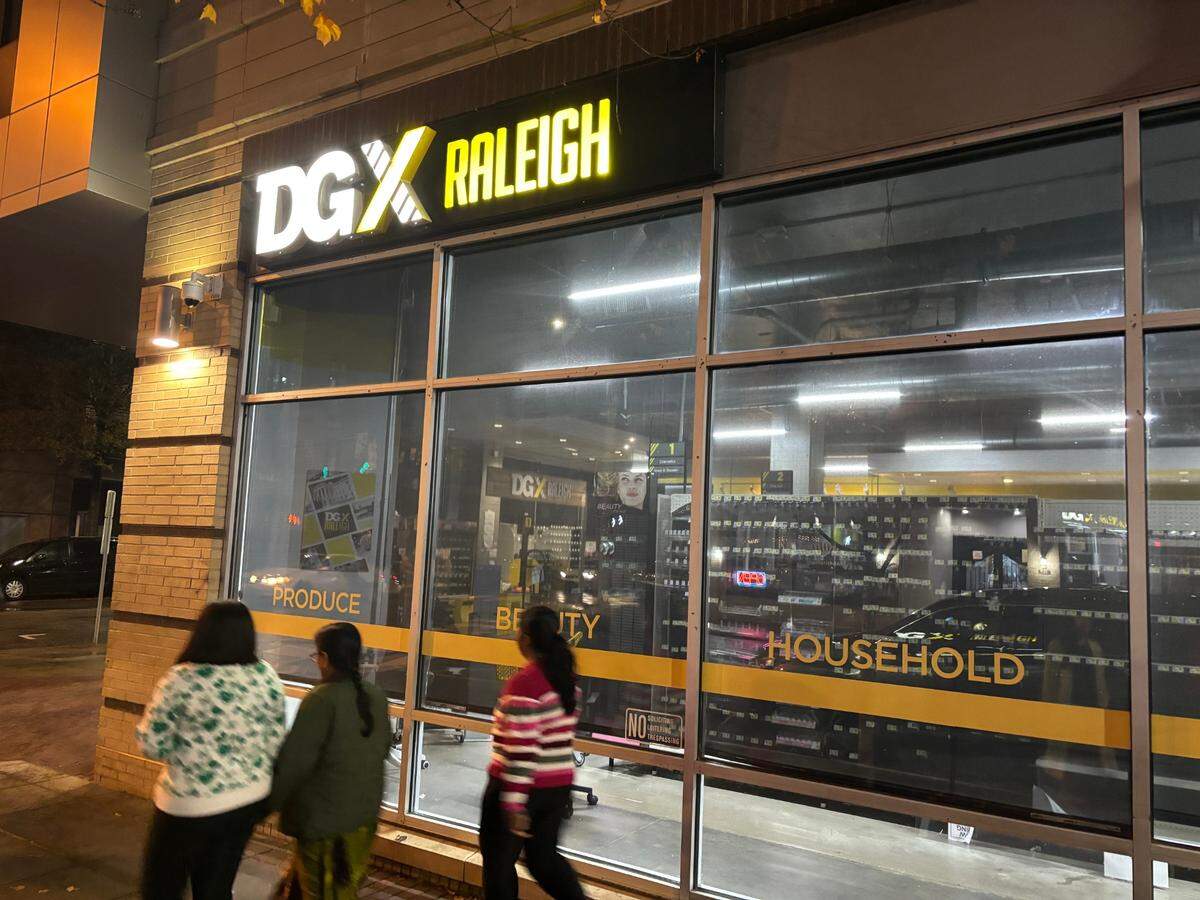 The Dollar General store on East Davie Street in downtown Raleigh closed for good on Dec. 6, 2024.