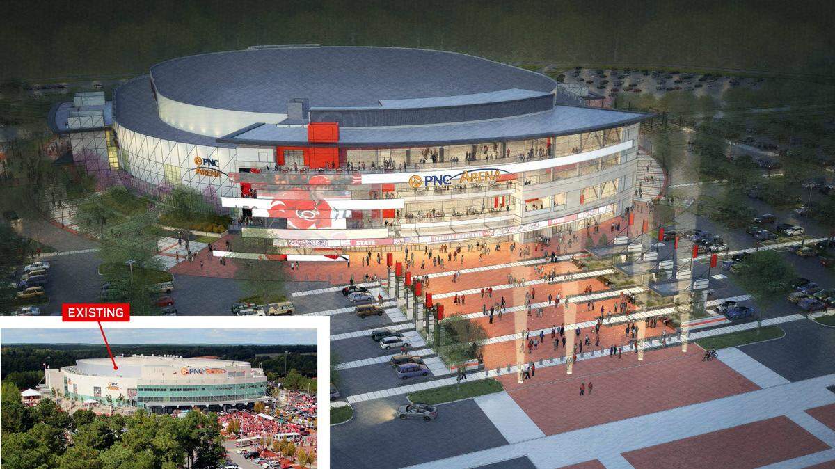 Proposed PNC Arena renovations could cost $200 million